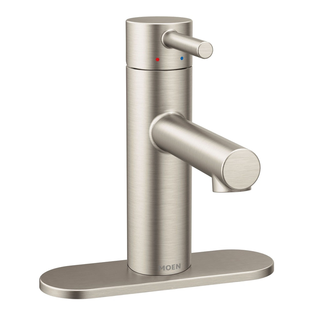Align Single Handle High Arc Single Hole Bathroom Sink Faucet, Brushed Nickel C0X3 - product image 2