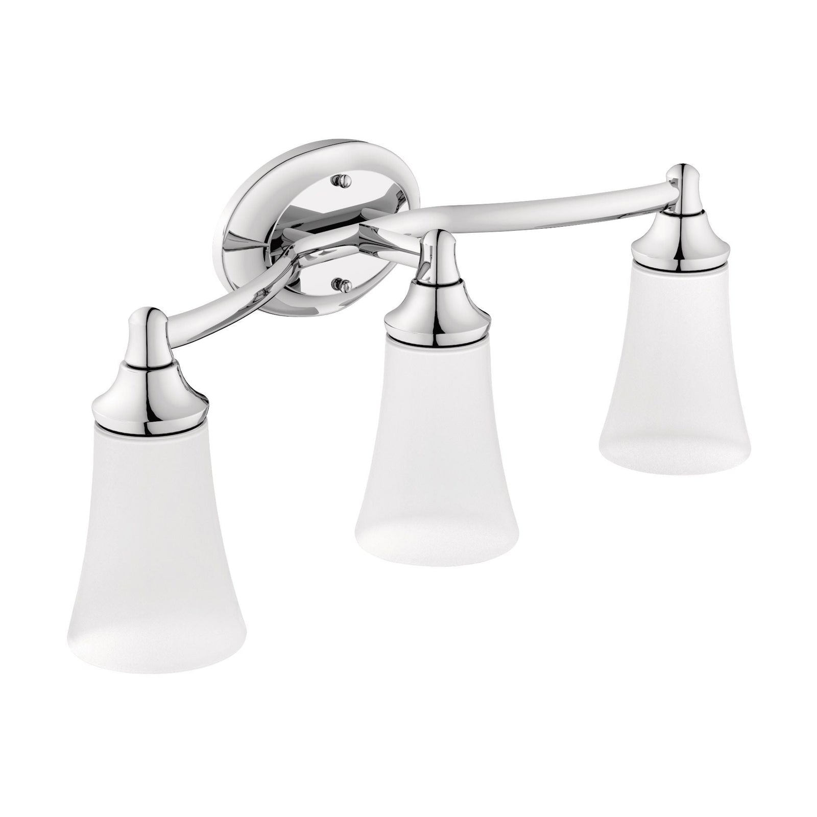 EVA 3-Light Vanity Lighting Fixture, Chrome H4V5 - product image 1