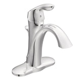 Eva Single Handle High Arc Single Hole Bathroom Sink Faucet, WaterSense Certified, Chrome H7Z7 - product image 1