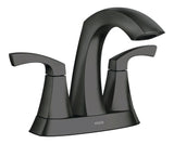 Lindor Double Handle Bathroom Faucet, Meets EPA WaterSense Criteria, Matte Black W2R7 - product image 1