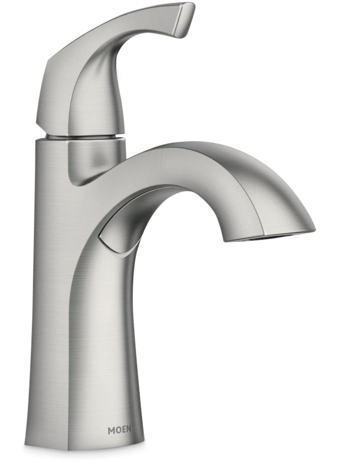 Lindor Single Handle Bathroom Faucet, Spot Resist Brushed Nickel A9Y8 - product image 1