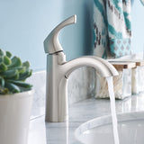 Lindor Single Handle Bathroom Faucet, Spot Resist Brushed Nickel A9Y8 - product image 8
