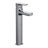 Rizon Single Handle High Arc Vessel Single Hole Bathroom Sink Faucet, WaterSense Certified, Chrome E3J6 - product image 1