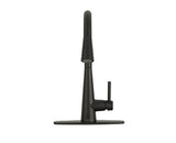 Sleek Single Handle High Arc Pull Down Sprayer Kitchen Faucet with Power Boost, Matte Black B3R8 - product image 2
