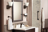 Voss Double Handle High Arc Single Hole Bathroom Sink Faucet, WaterSense Certified, Oil Rubbed Bronze K8J4 - product image 4