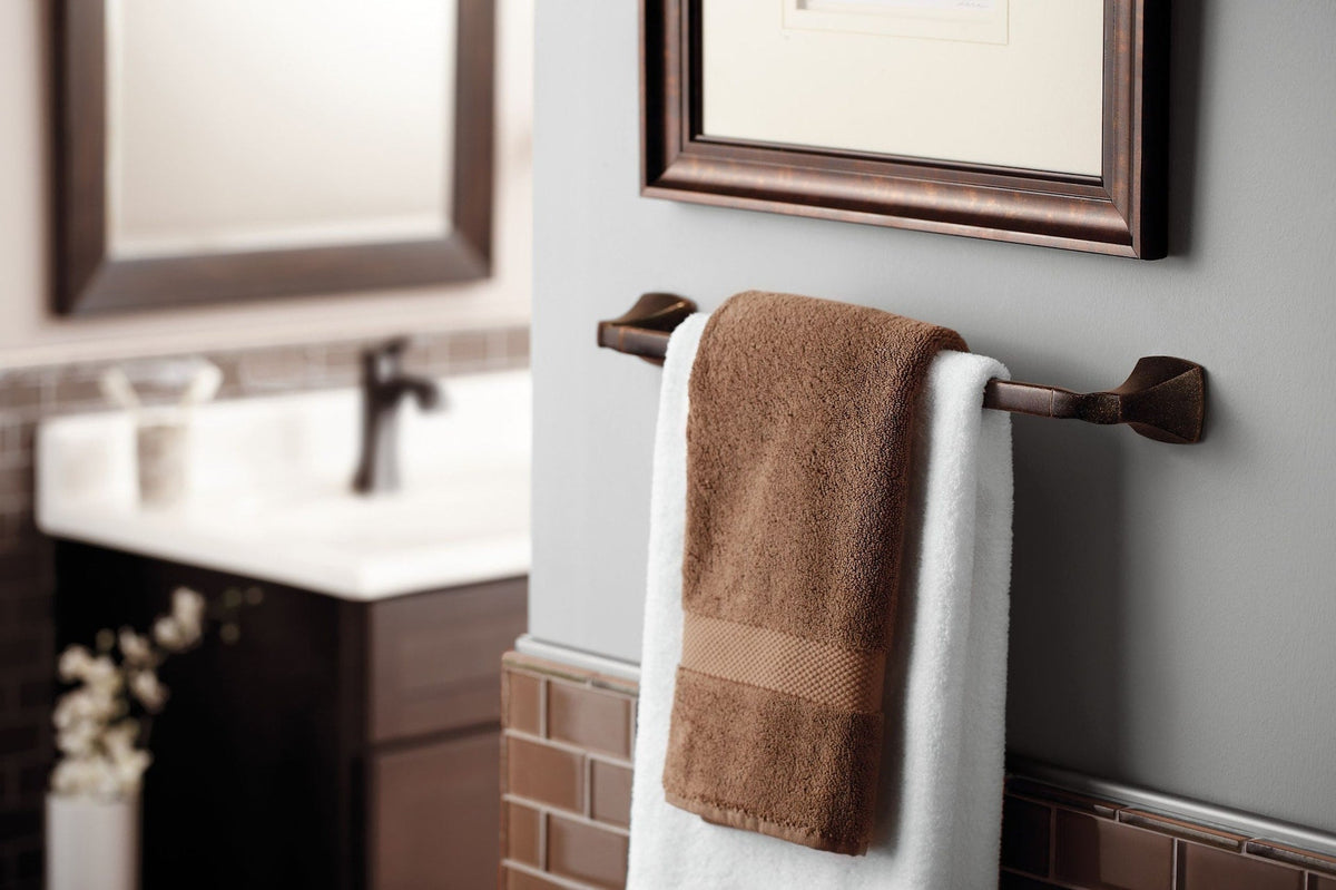 Voss Double Handle High Arc Single Hole Bathroom Sink Faucet, WaterSense Certified, Oil Rubbed Bronze K8J4 - product image 5