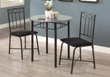 Transitional Dining Set, Grey, 3-pcs X9C5 - product image 4