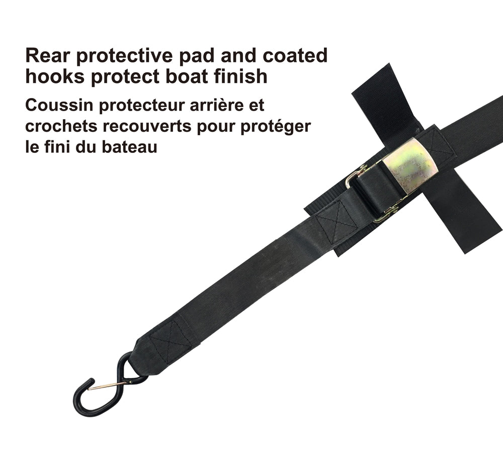 1,000-lb Marine Gunwale Strap, Fully Adjustable, 2-in x 16-ft R0D8 - product image 5