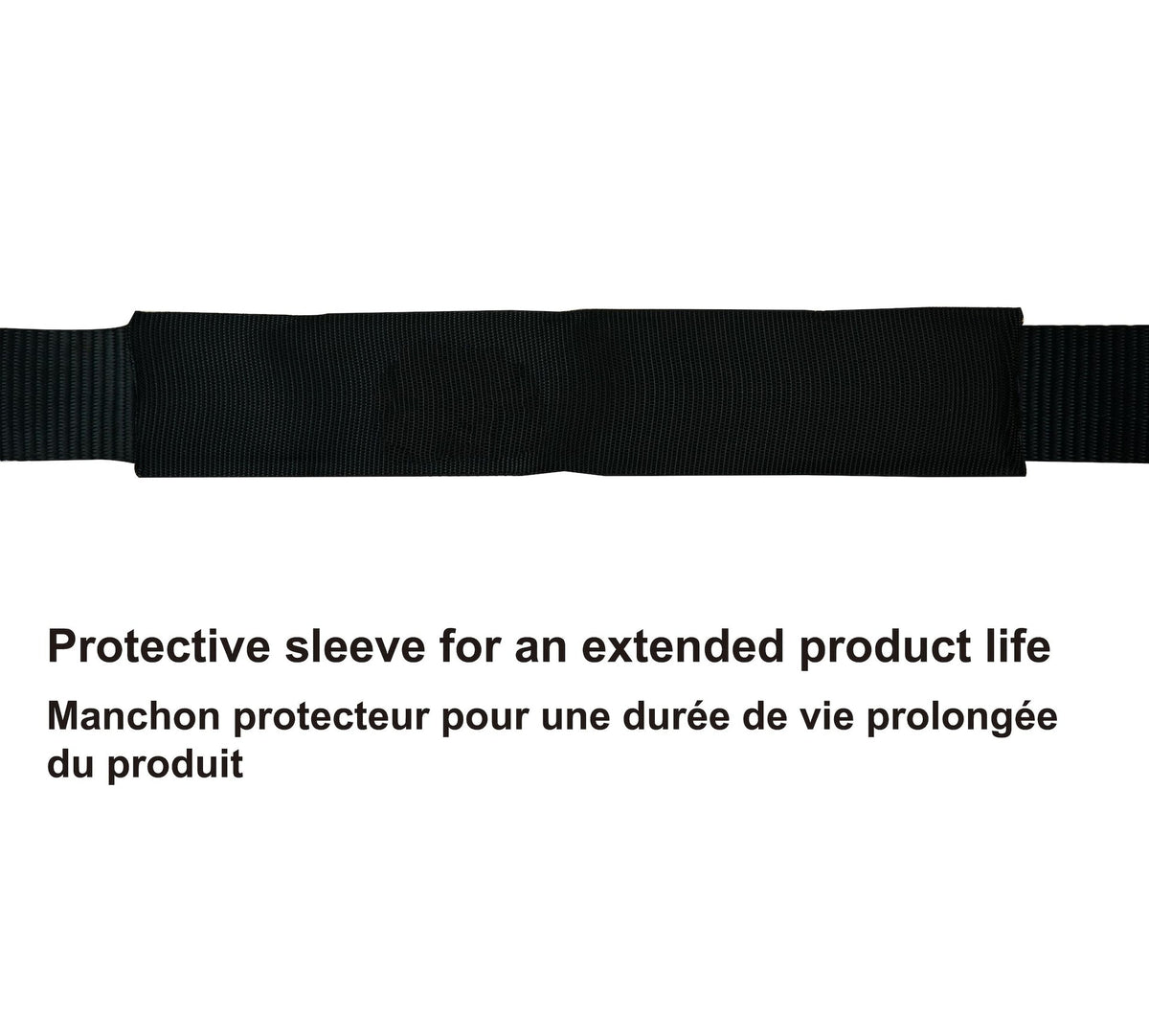 10,000-lb Axle Strap, with D-rings, 2-in x 31-in D4J7 - product image 2