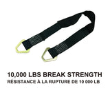 10,000-lb Axle Strap, with D-rings, 2-in x 31-in L7X8 - product image 3