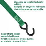 1,500-lb Ratchet Tie Down Straps, with Padded Handle, 1-in x 10-ft, 2-pk D8B5 - product image 5