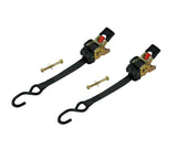 1,500-lb Retractable Transom Tie Down Strap, 1-in x 6-ft (2.54 cm x 1.8 m), 2-pk A3F7 - product image 1