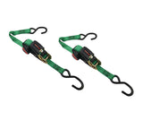 1,500-lb Rocker Ratchet Tie Down, 1-in x 15-ft, 2-pk U0B6 - product image 1