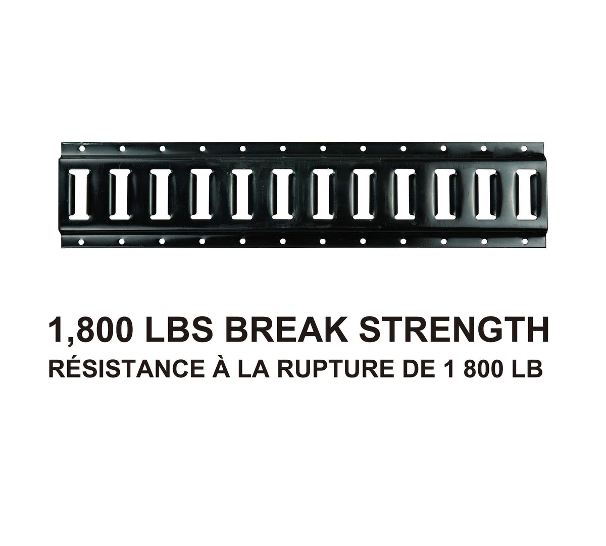 2,000-lb E-Track, Horizontal, 24-in K2F0 - product image 3