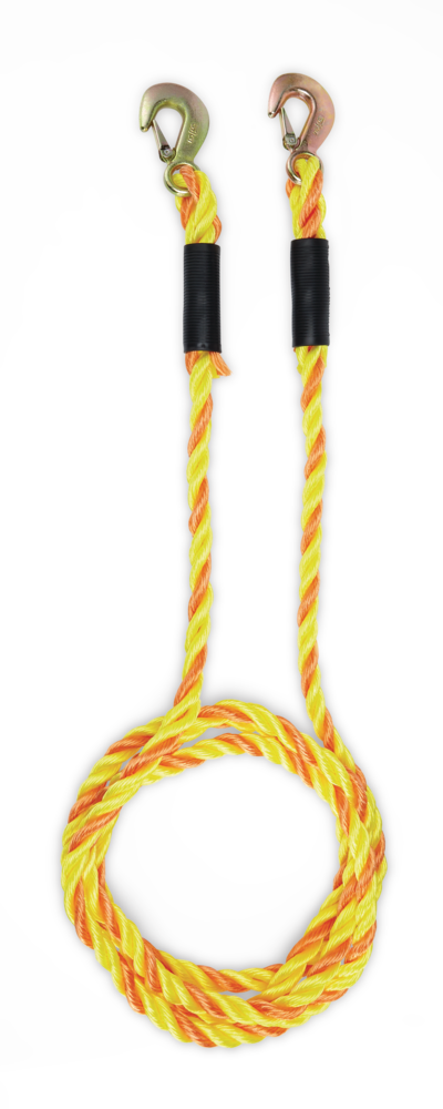 6,800-lb Tow Rope, with Rust-Resistant Hooks, 5/8-in x 14-ft N3P1 - product image 2