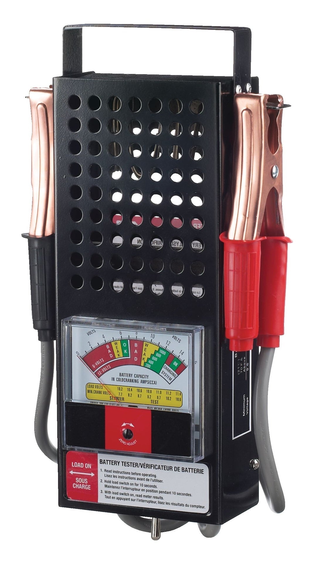Battery Tester, 100-Amp Load, 6V/12V T6I8 - product image 1