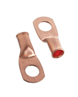 Copper Battery Cable Ends/Terminal Lugs/Ring Terminals, 4-Gauge, 3/8-in Stud L3V6 - product image 1