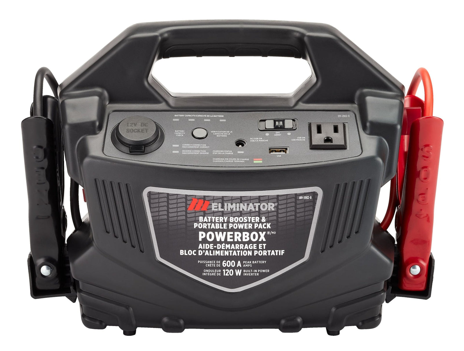 Eliminator PowerBox Portable Power Pack & Battery Booster/Jump Starter, 600 Peak Amps, 120W N5E1 - product image 1