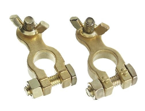 Marine Battery Terminals, Brass E6D1