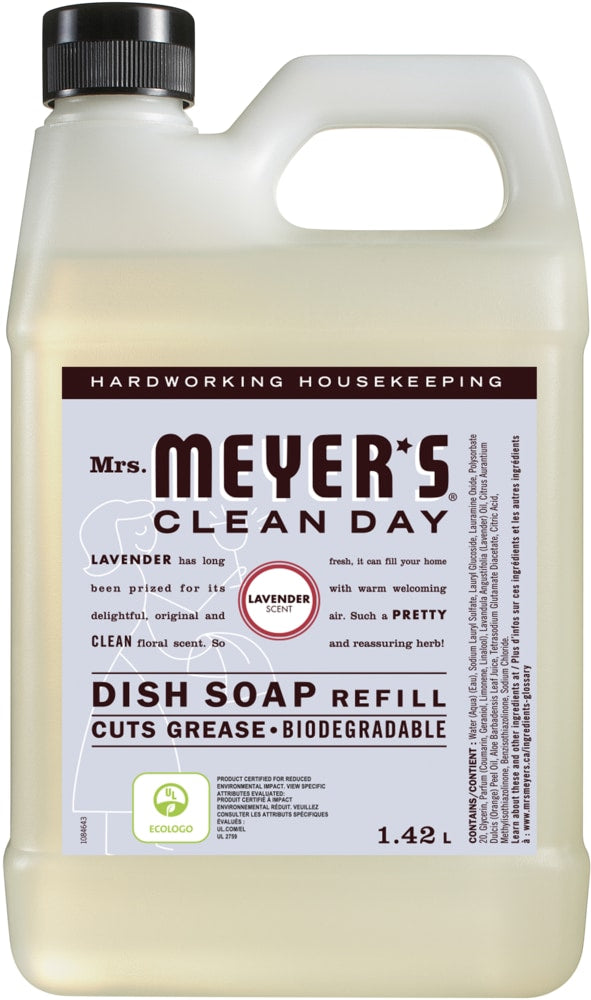 Clean Day Liquid Dish Soap Refill, Assorted Scents, 1.42-L D4S1 - product image 1