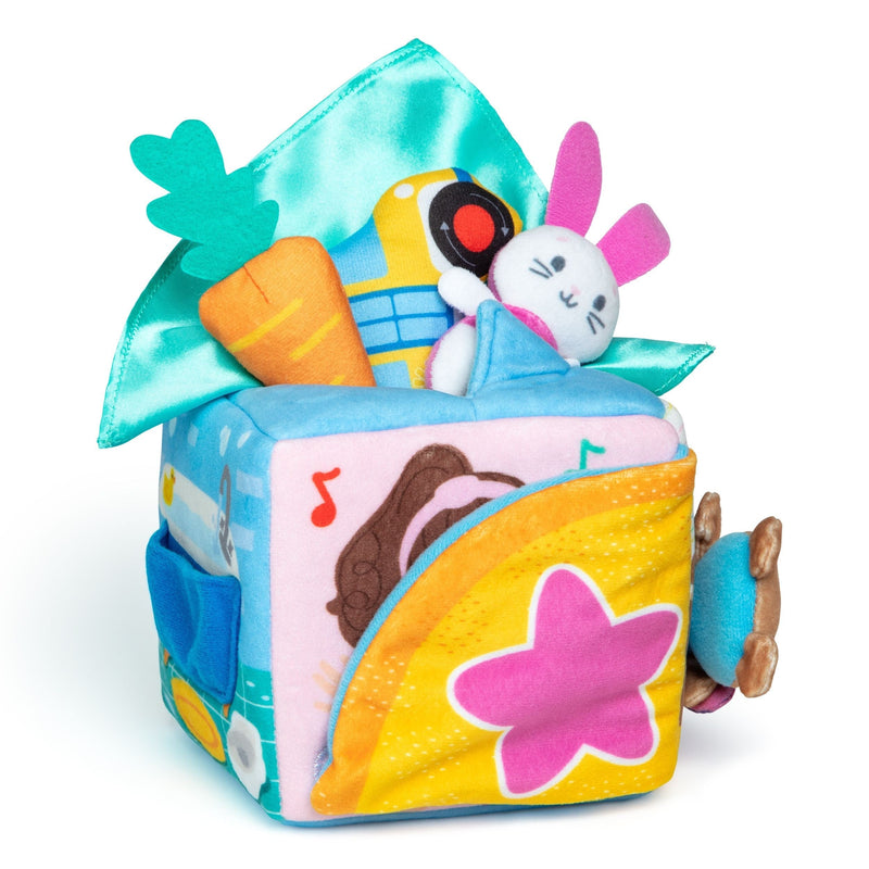 Rachel Surprise Learning Box, Educational Toys with Stuffed Animals, Sensory Toys & Activities for Babies E5L1