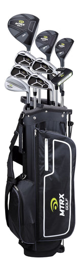 Men's Complete Golf Club Set with Golf Stand Bag, Black S2A9 - product image 1
