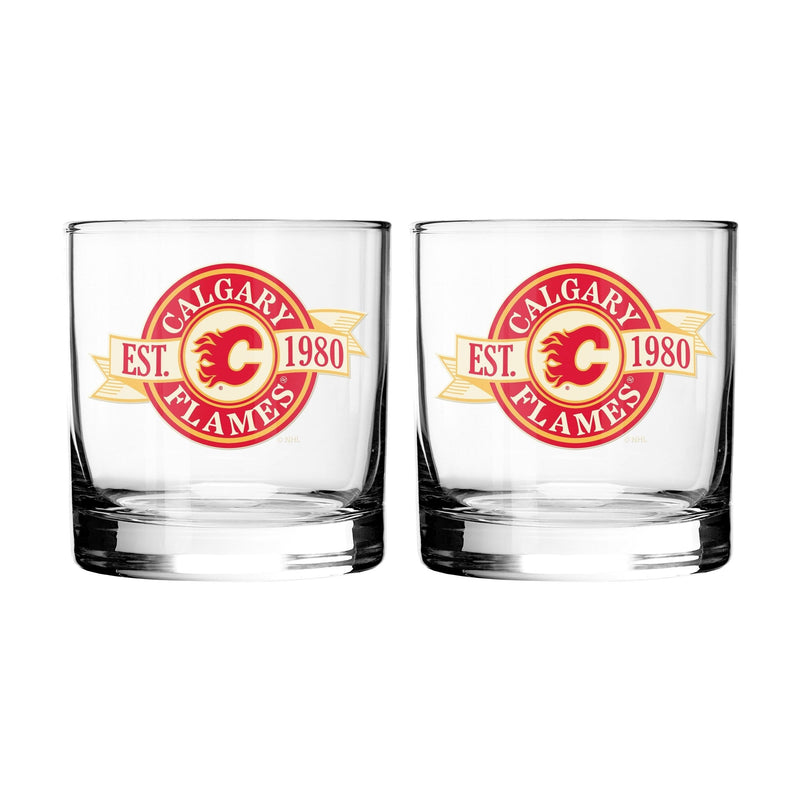 Hockey Rocks Glass, 2-pk V3M6