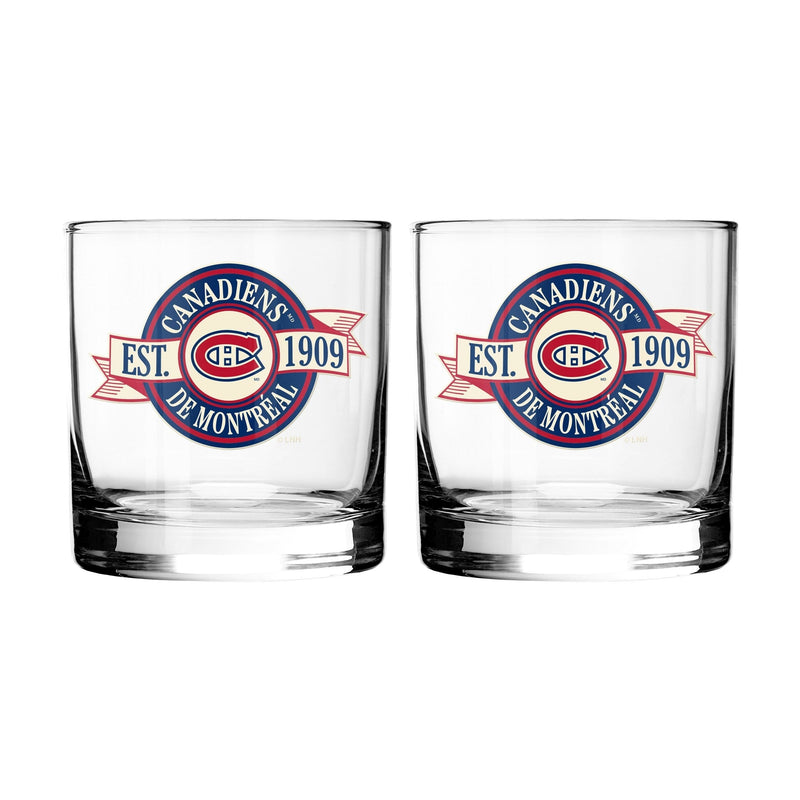 Hockey Rocks Glass, 2-pk G1X9