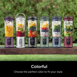 Blast Portable Cordless Personal Blender with Leak-Proof Lid, Blue H8P9 - product image 4
