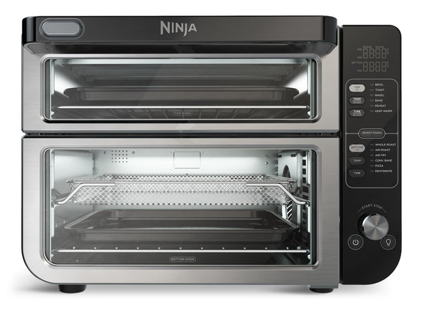 Double Door 12-in-1 Countertop Electric Convection Oven & Air Fryer with FLEXDOOR J4P3