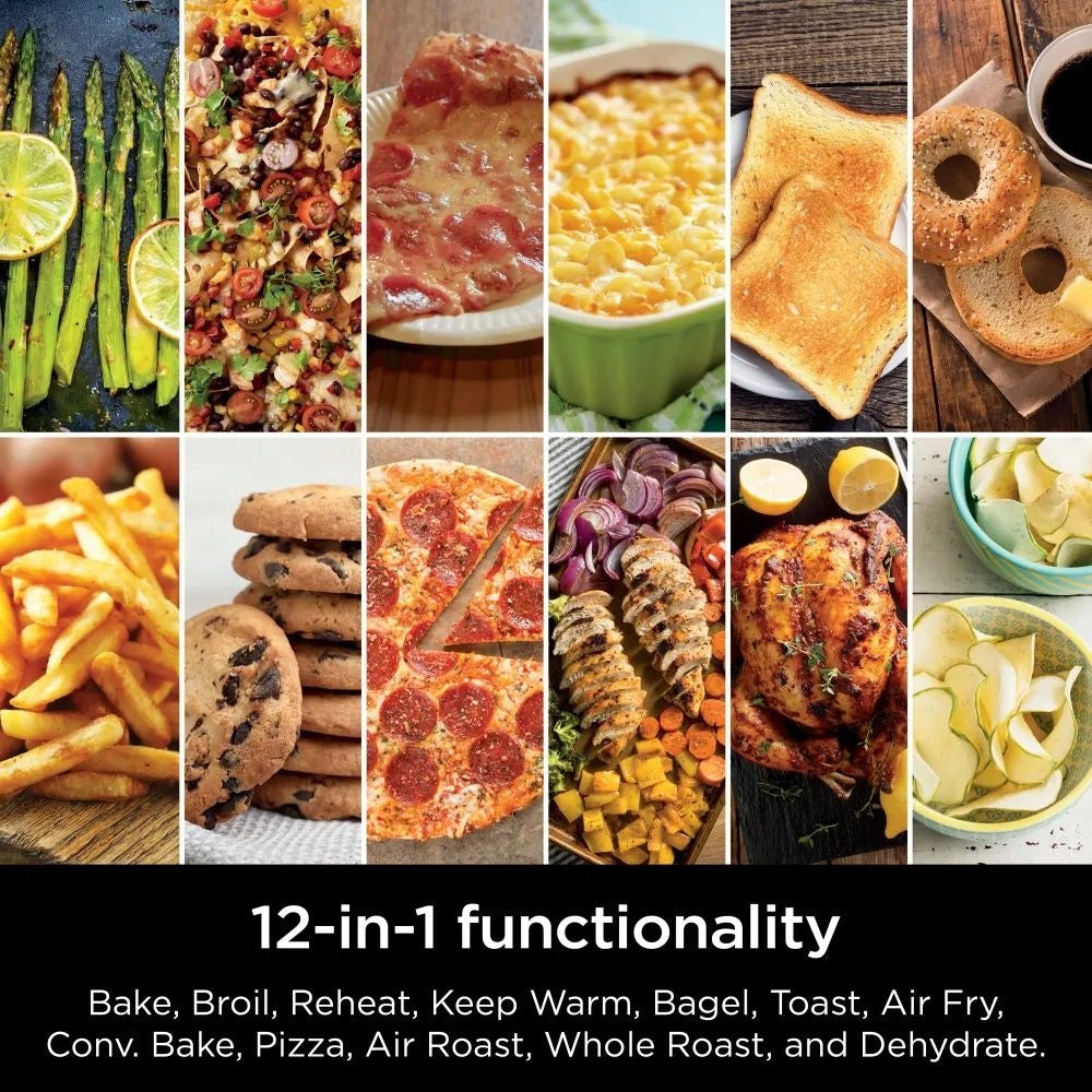 Double Door 12-in-1 Countertop Electric Convection Oven & Air Fryer with FLEXDOOR J4P3 - product image 3