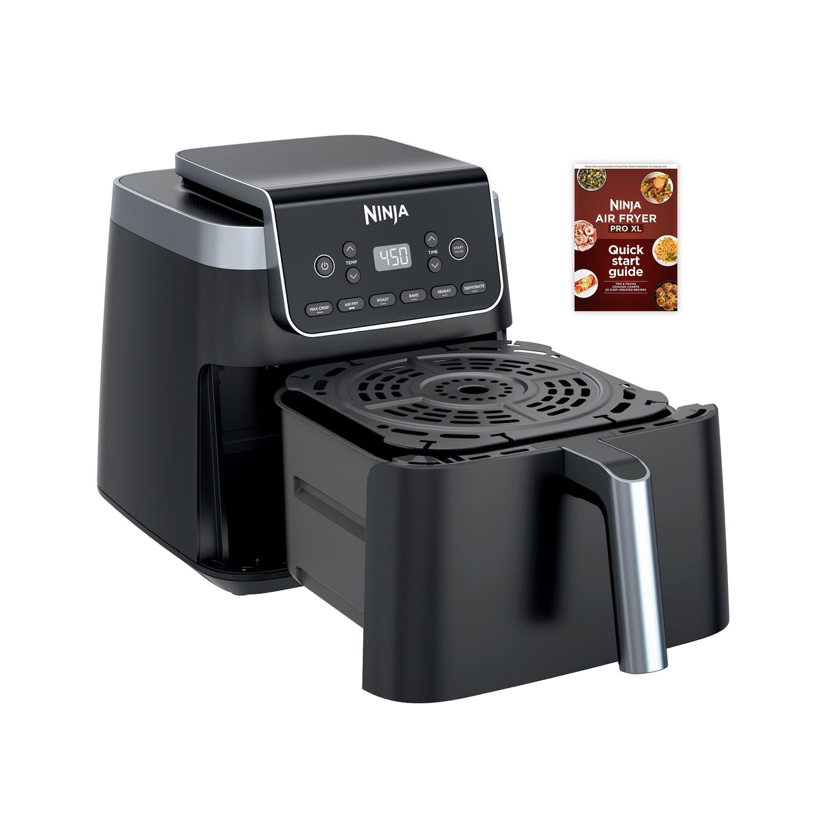 Pro XL 6-in-1 Air Fryer with Non-Stick Basket & Recipe Book, 6.5-qt Z7J1 - product image 3