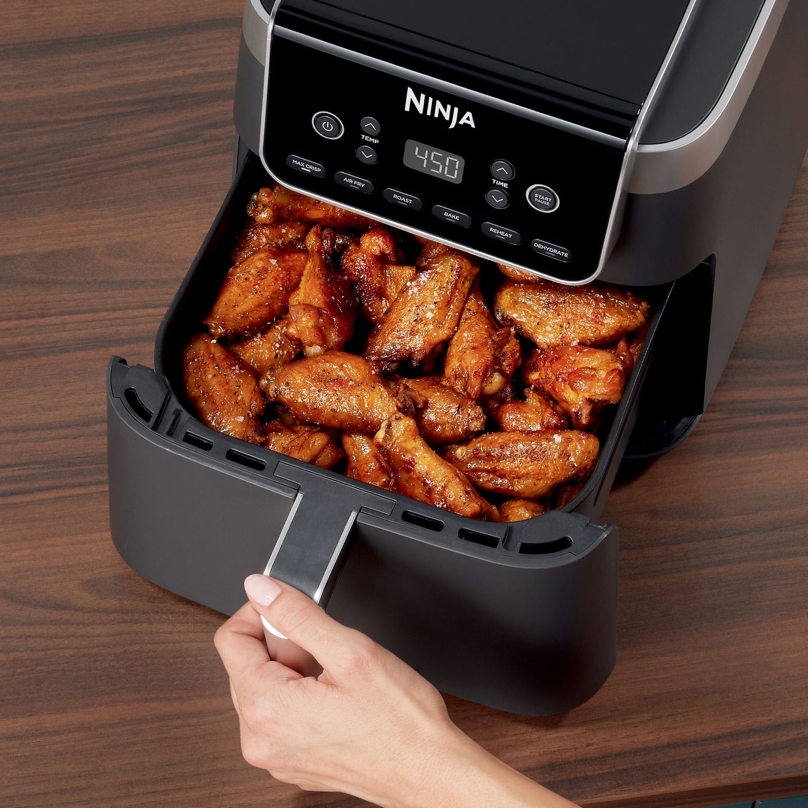 Pro XL 6-in-1 Air Fryer with Non-Stick Basket & Recipe Book, 6.5-qt Z7J1 - product image 7