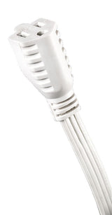 3-ft 3-in 16/3 Indoor Extension Cord with Right Angle Plug, 3 Grounded Outlets, White M6I8 - product image 5