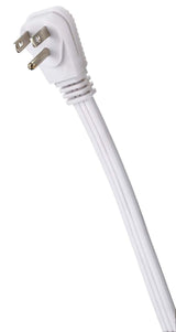 3-ft 3-in 16/3 Indoor Extension Cord with Right Angle Plug, 3 Grounded Outlets, White M6I8 - product image 6