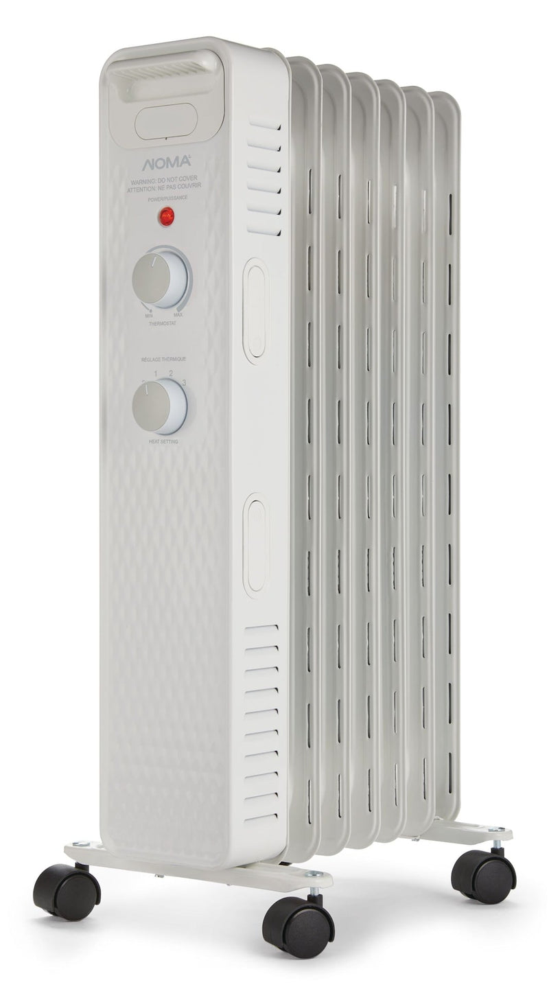 3-Setting Mechanical Oil Filled Radiator with Adjustable Thermostat Q9U6