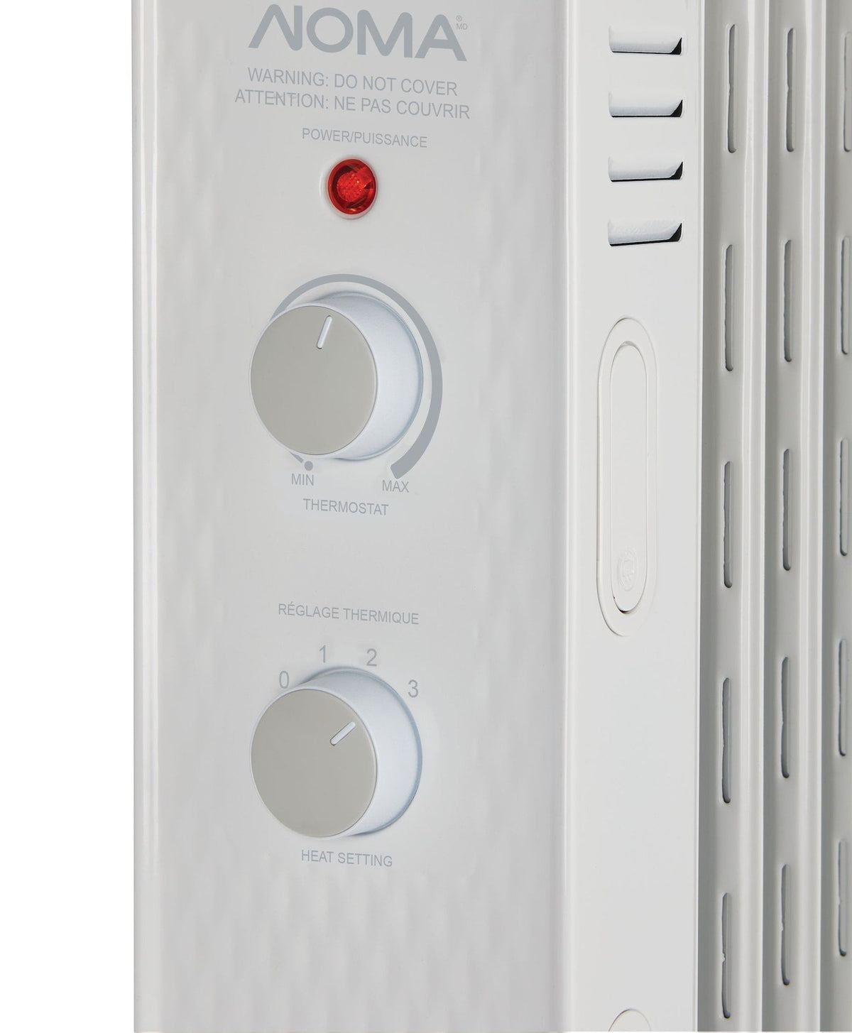 3-Setting Mechanical Oil Filled Radiator with Adjustable Thermostat Q9U6 - product image 6