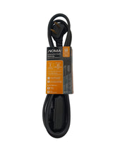 5' 16/2 Light Duty Extension Cord with 3 Outlets, Black T9X8 - product image 1