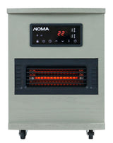 Ashwood Infrared Wood Cabinet Heater with Remote Control and Thermostat, Grey C6T3 - product image 1