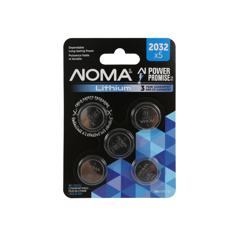 CR2032 3V / 3 Volt Lithium Coin Cell Batteries, Long Lasting, 5-pk B7L3