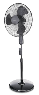 Oscillating Pedestal/Stand Fan with Remote Control, 3-Speed, Black, 18-in D6N9 - product image 2