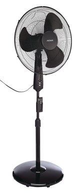 Oscillating Pedestal/Stand Fan with Remote Control, 3-Speed, Black, 18-in D6N9 - product image 3