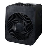 Portable 2-In-1 Personal Heater & Fan, 1500W, Black Y1O8 - product image 1