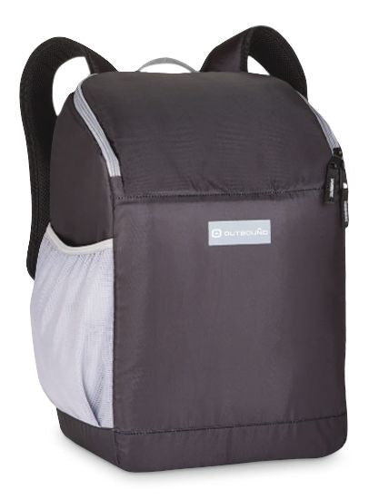 Backpack Soft Cooler, 18-Can, Black Y7R9