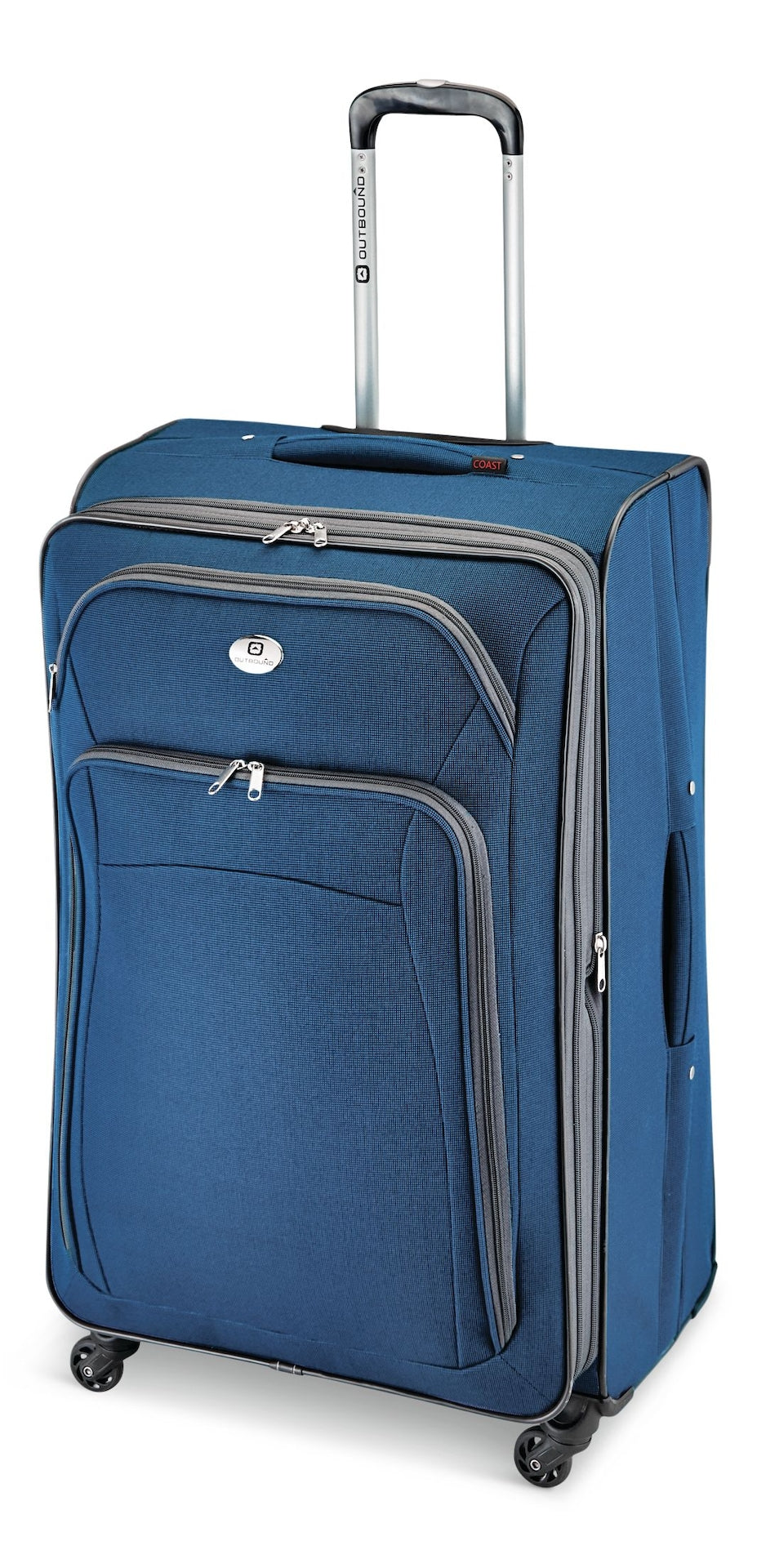 Coast Expandable Softside Spinner Wheel Travel 28-in Suitcase, Wet Pocket, Blue J8L2 - product image 2