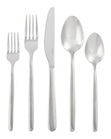 Slim Rounded Handle Flatware Set, Serves 12, 60-pc B4M6 - product image 1