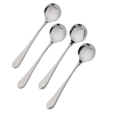 Stainless Steel Soup Spoons, 4-pc G3D3 - product image 1
