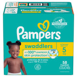 Swaddler Size 5 Leak-Free Baby Diapers, 55-pc W4Q2 - product image 1