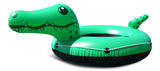 Inflatable Crocodile River/Lake Float Tube, 1-person, Green A2X0 - product image 1