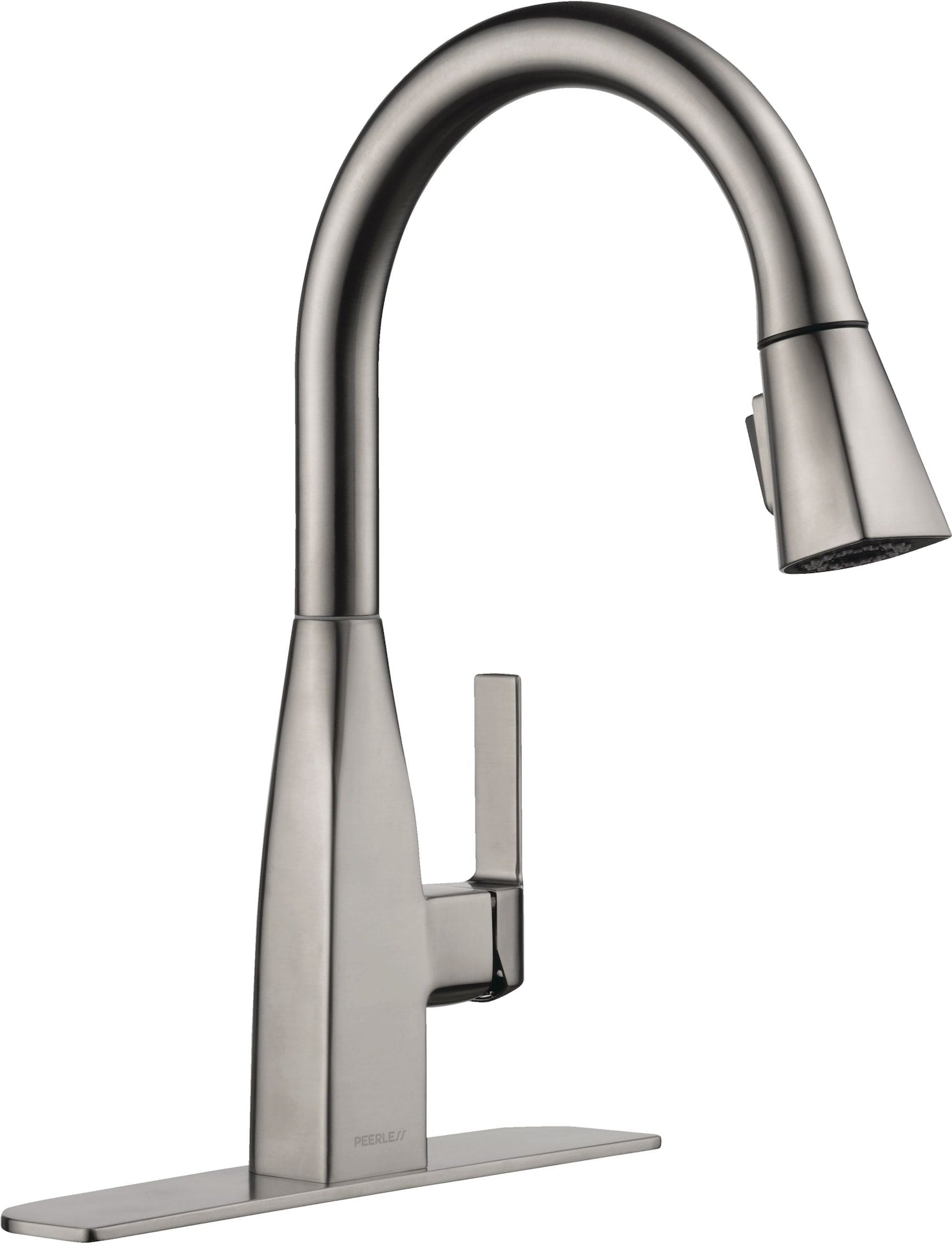 Xander Single Handle High Arc Pull-Down Kitchen Faucet, Stainless Steel B4Z2 - product image 1